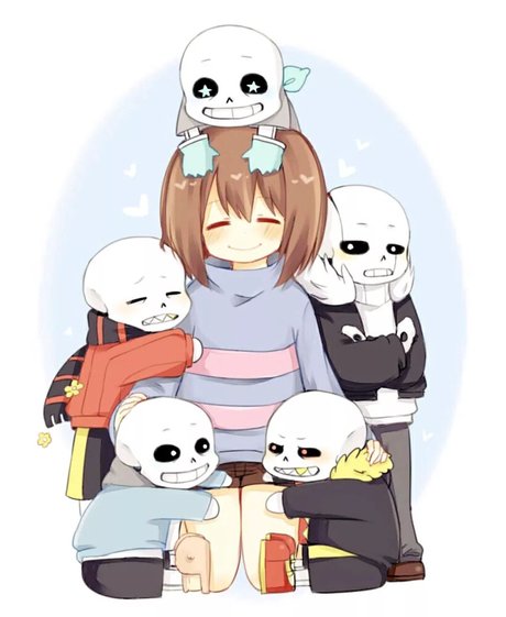 sans frisk undertale frisk chara frisk frisk chara asriel frisk