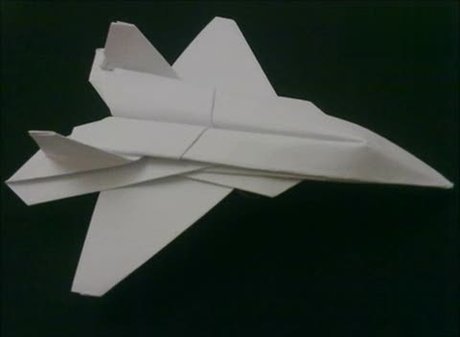 折纸大全◆f22 raptor纸飞机折法教程视频-免费在线观看-360影视