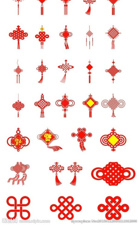 中国结设计图__其他图标_标志图标_设计图库_昵图网nipic.com
