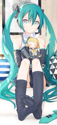 高清初音未来手机壁纸_360图片