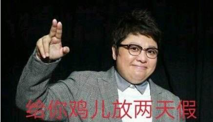 鸡儿不放假表情包 高清版