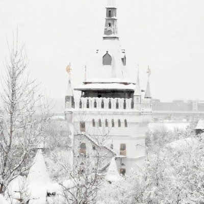 微信头像 唯美雪景 异国他乡的 城市雪景     头