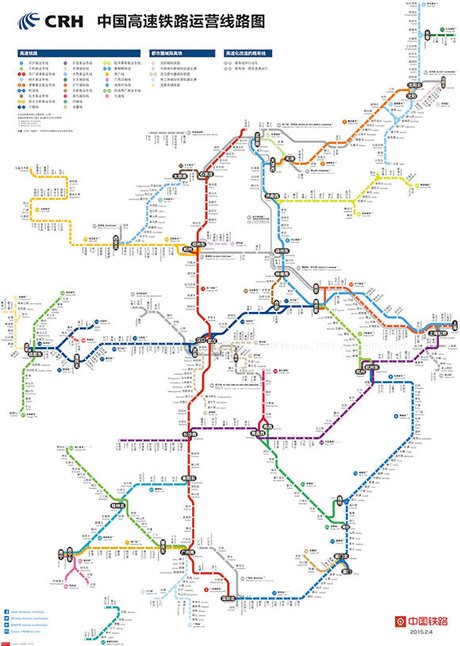 高铁线路图最新 全国高铁线路图 铁路地图高清版 全国铁路线路图