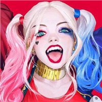 x特遣队小丑图片 小丑女黑白 小丑动漫头像 小丑小丑女情侣头像