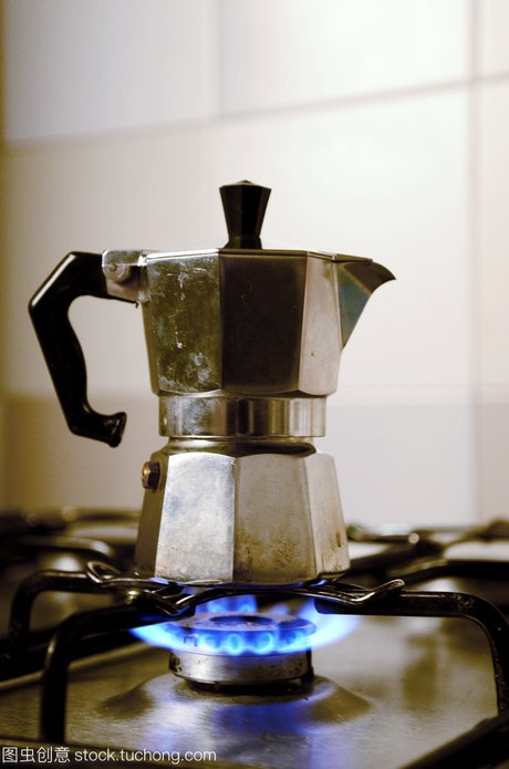 意大利复古 咖啡壶上厨房灶具 经典 意大利咖啡壶煲炉 芳香,早餐,布