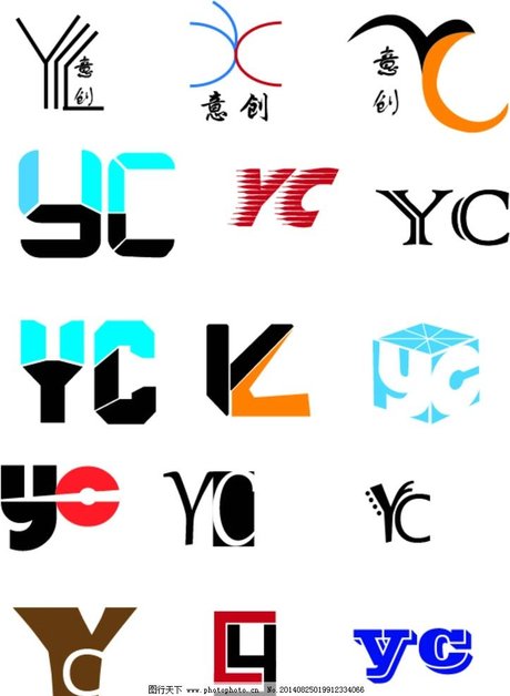 yc创意logo图片_企业logo标志_标志图标_图行天下图库