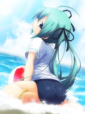 初音未来泳装壁纸 第29集