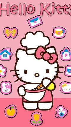 Hellokitty电脑壁纸 360图片