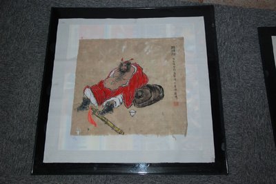 孙氏宗亲孙林扶正祛邪画展在福建七彩艺文会