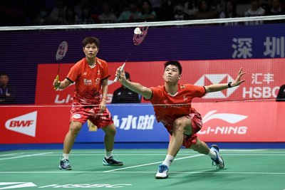 中国组合冯彦哲/黄东萍夺得中国羽毛球大师赛混双冠军