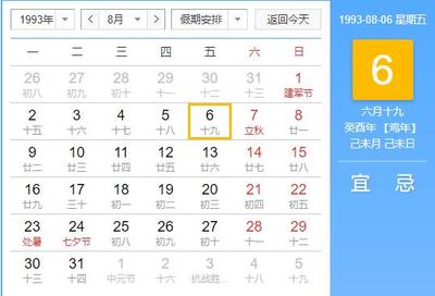 93年出生的人是什么命