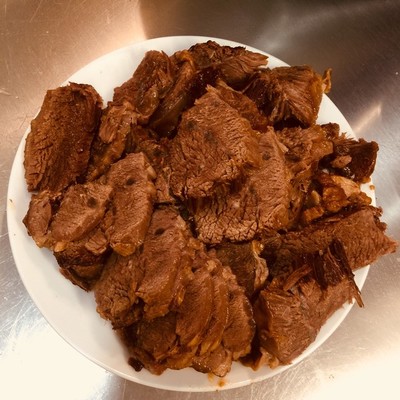 干切牛肉制作方法