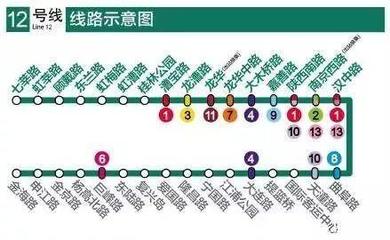 上海12号线线路图