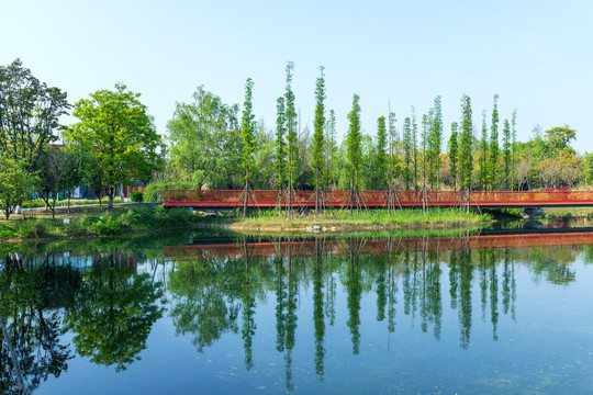 成都锦城湖