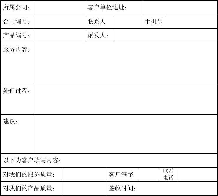 产品或服务怎么写