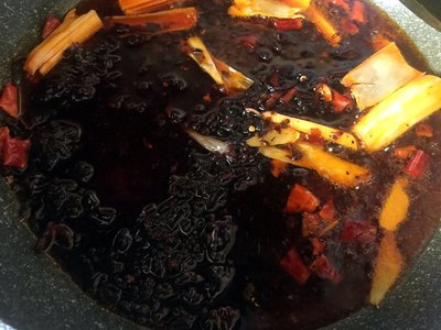 红油火锅制作方法