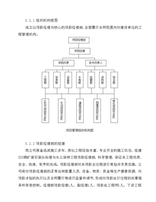 单位工程施工组织设计的核心
