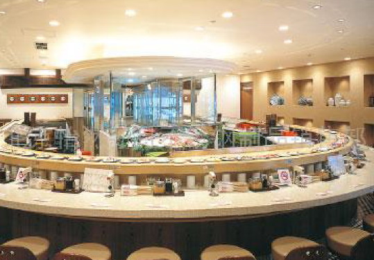 旋转火锅店装修