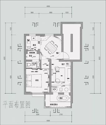 80年代老房子户型图