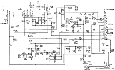 行扫描电路作用是什么