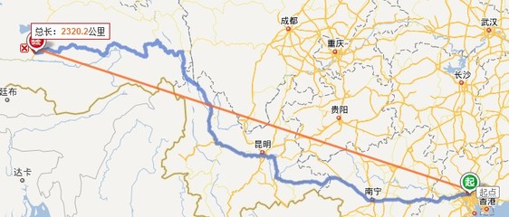 成都距离武汉多少公里