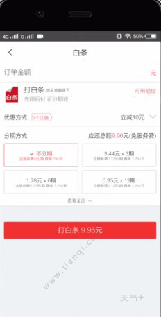 京东白条贷是什么意思