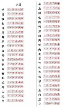 六画汉字取名常用字
