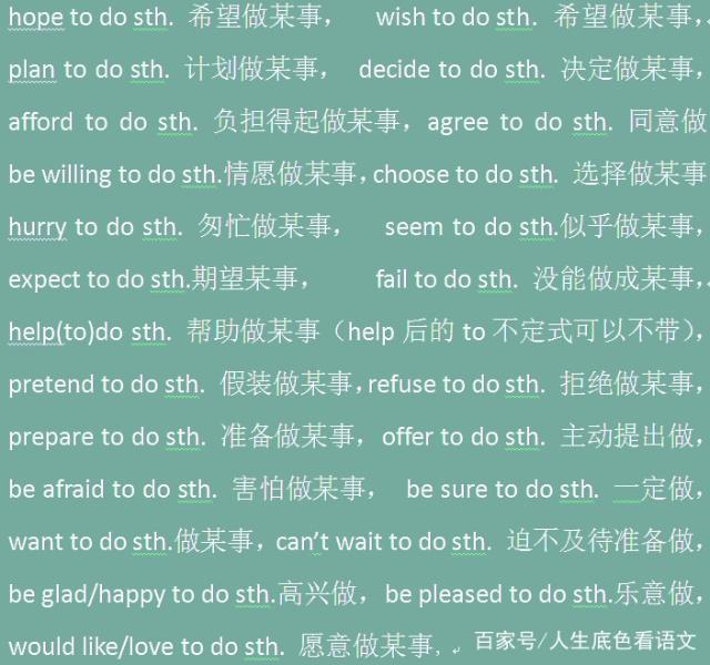 expect短语