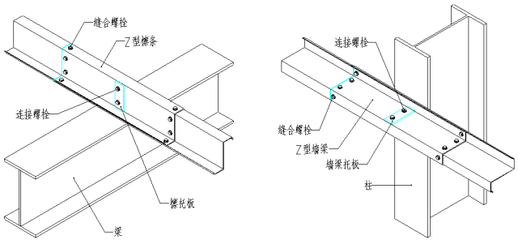 钢结构柱子和梁是怎么连接的（钢结构柱子和梁的连接方式多样） 结构机械钢结构施工 第5张