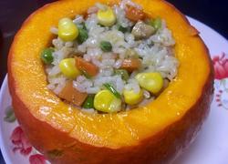 鸡肉南瓜饭如何制作方法