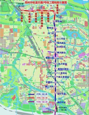 郑州轨道交通规划图