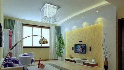 小户型客厅背景墙装修效果图