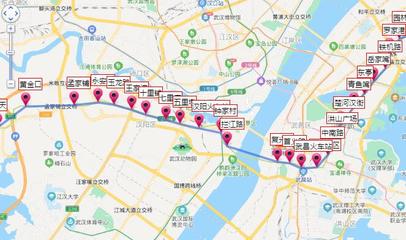 武汉站地铁4号线路线