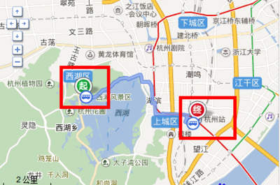杭州站到西湖怎么坐车