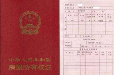 房产证按份共有
