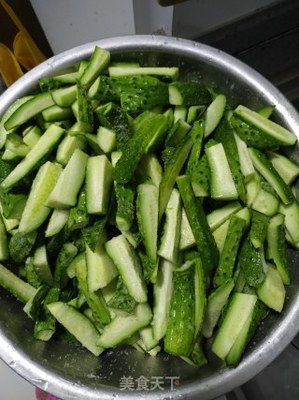 黄瓜咸的制作方法