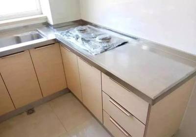 不锈钢瓷砖橱柜安装