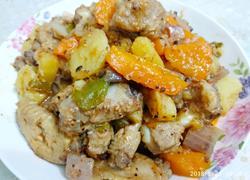胡萝卜炖鸡肉