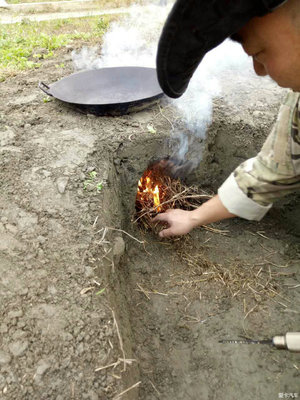 野炊灶怎么挖