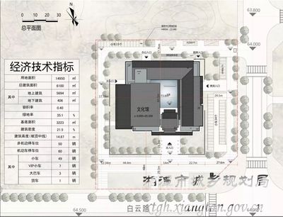 文化馆平面设计图 杨柳青