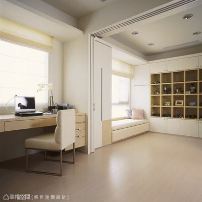 多功能书房装修效果图