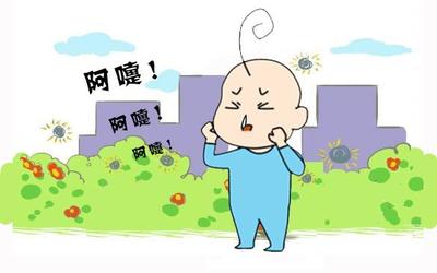 宝宝总打喷嚏