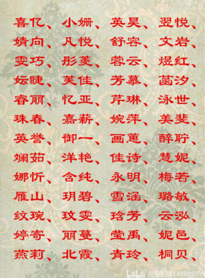 取名诗经楚辞女孩名字