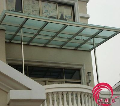 点支式玻璃雨棚