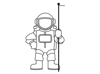 太空服,宇航服,宇航员穿的服装,航天员穿的简笔宇航员简笔画图片 宇航