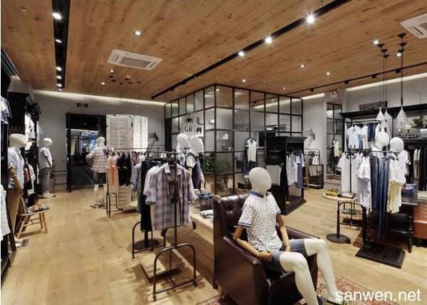 潮流男装店装修