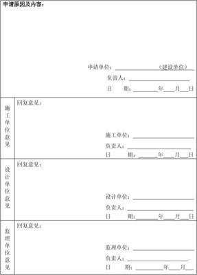 设计变更申请