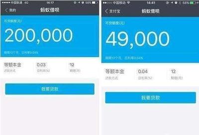 借呗怎么自己申请额度多少钱