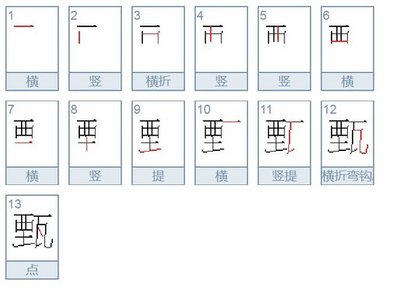 头字五行