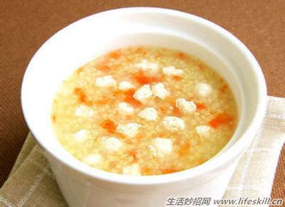 胡萝卜香菇小米粥做法